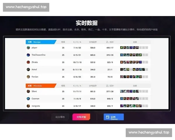 实时电竞赛事比分直播 精准更新带你掌握赛场动态